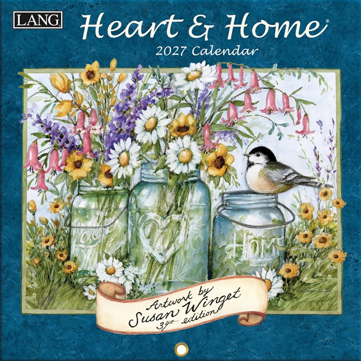 Susan Winget, Heart & Home Mini Calendar 2027