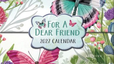 For A Dear Friend Mini Desk Calendar 2027