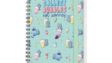 Kitty Bubble Tea Small Day To View Spiral Diary 2027