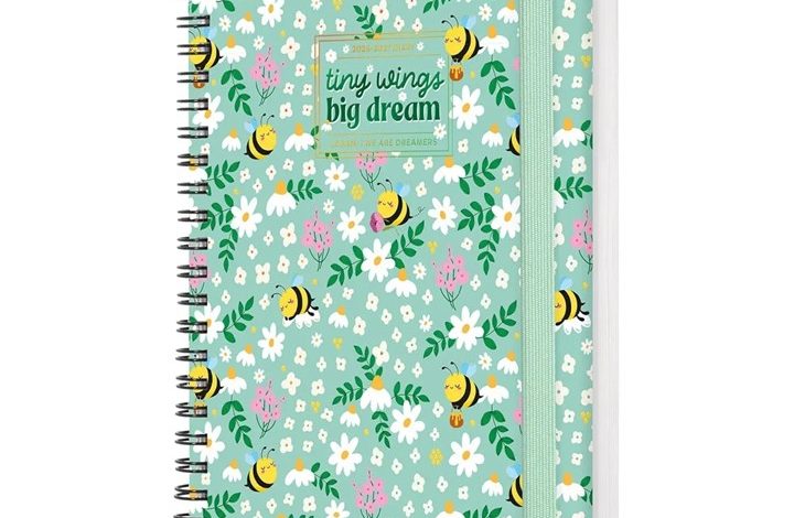Bee Small Day-To-View Spiral Diary 2027