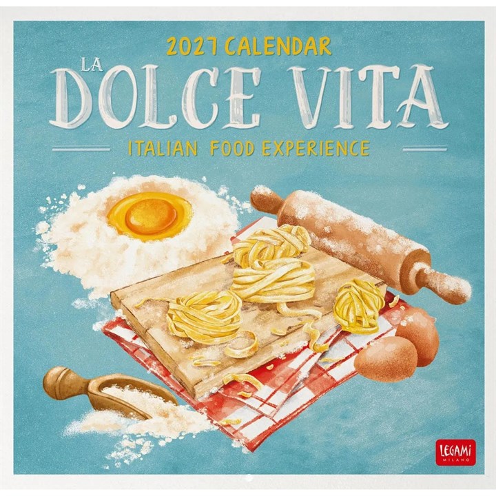 La Dolce Vita, Italian Food Calendar 2027