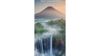 Planet Earth Deluxe Slim Calendar 2027
