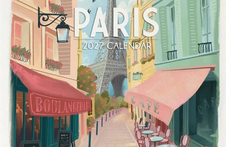 Paris Mini Calendar 2027