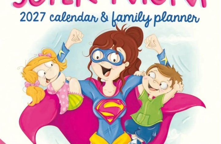 Super Mum Family Planner 2027