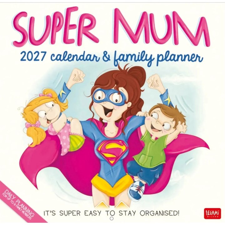 Super Mum Family Planner 2027