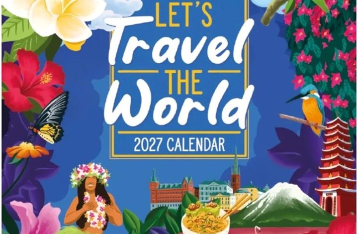 Let's Travel The World Mini Calendar 2027