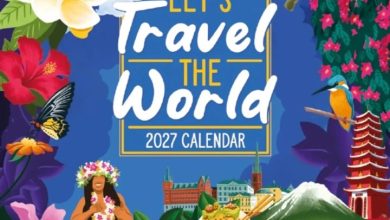 Let's Travel The World Calendar 2027