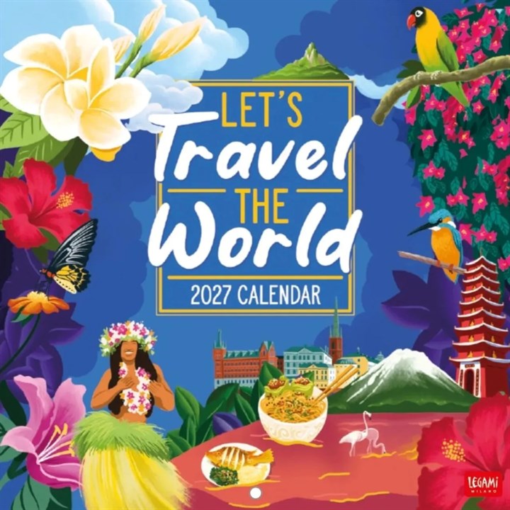 Let’s Travel The World Calendar 2027