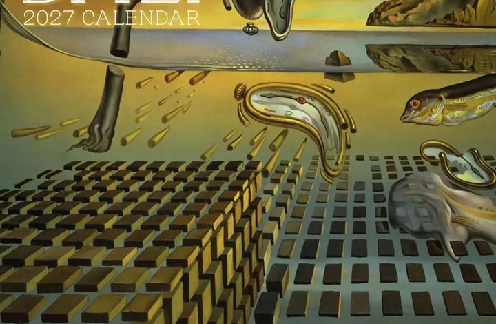 Salvador Dali Calendar 2027