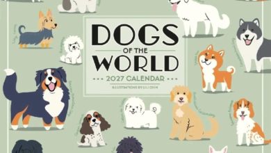 Dogs Of The World Mini Calendar 2027