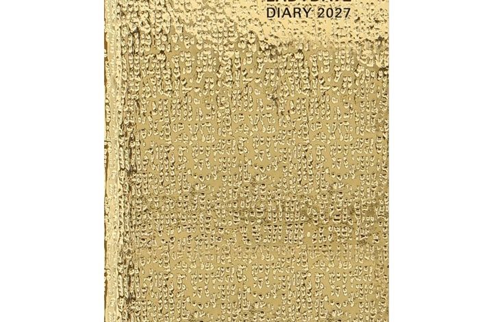 Gold Letts Ladydate Slim Diary 2027