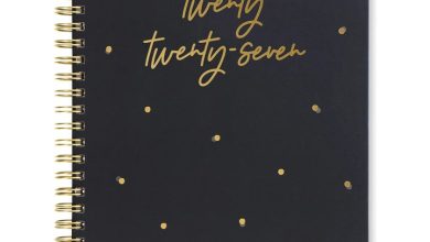 Celebrate Black A5 Diary 2027