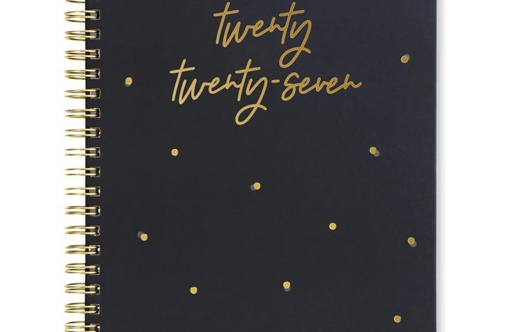 Celebrate Black A5 Diary 2027