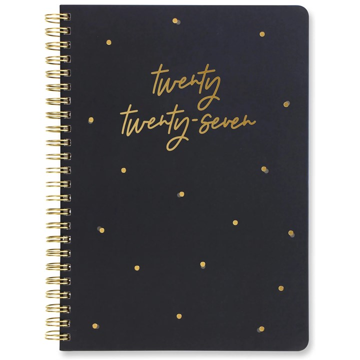 Celebrate Black A5 Diary 2027