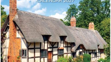 Beautiful England Calendar 2027