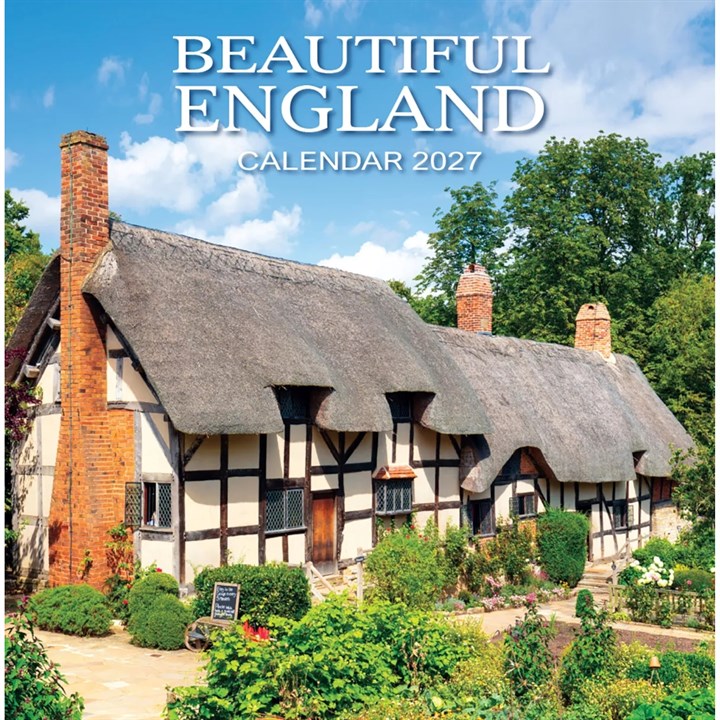 Beautiful England Calendar 2027