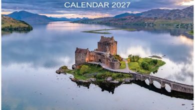 Scotland From The Air Calendar 2027