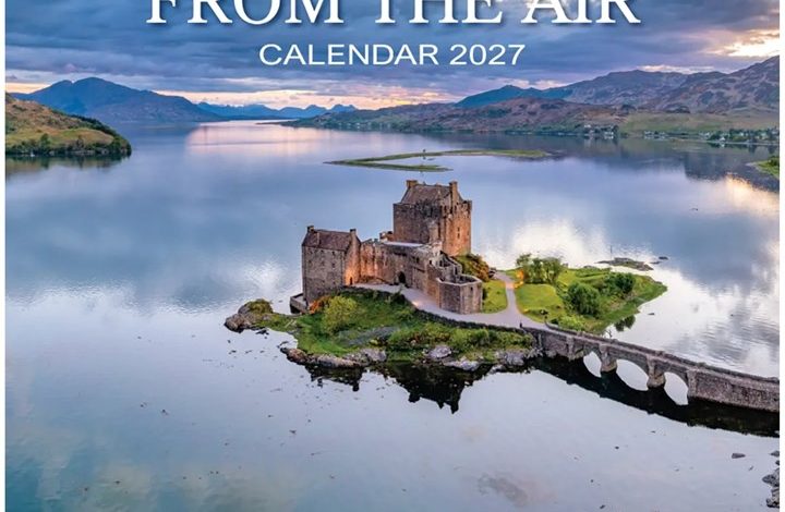 Scotland From The Air Calendar 2027