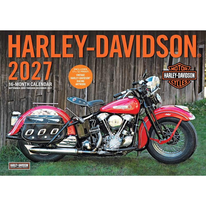 Harley-Davidson Deluxe Calendar 2027