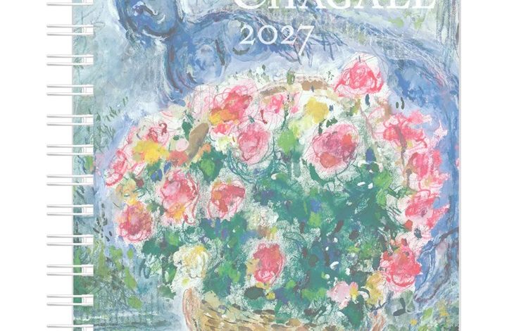 Marc Chagall A5 Deluxe Diary 2027