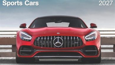 Sports Cars A3 Calendar 2027