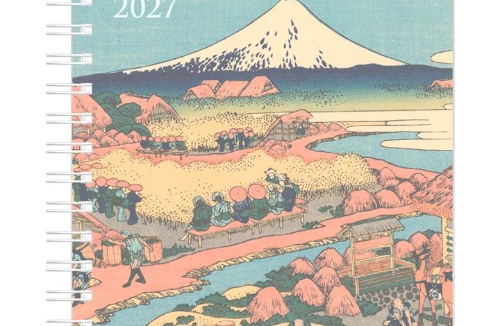 Hokusai A5 Deluxe Diary 2027