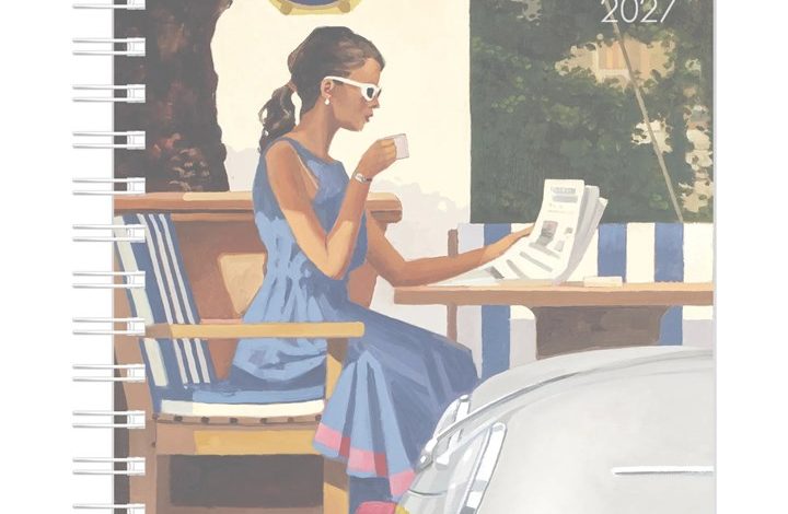Jack Vettriano A5 Deluxe Diary 2027