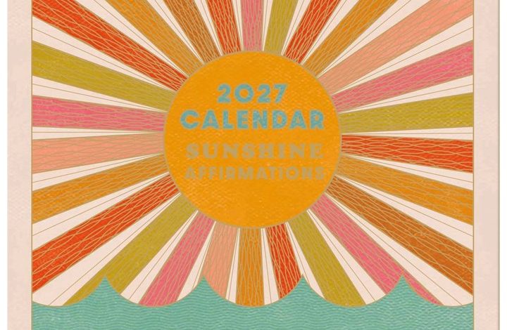 Sunshine Affirmations Calendar 2027