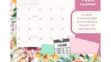 Bella Flora Deluxe Pocket Calendar 2027