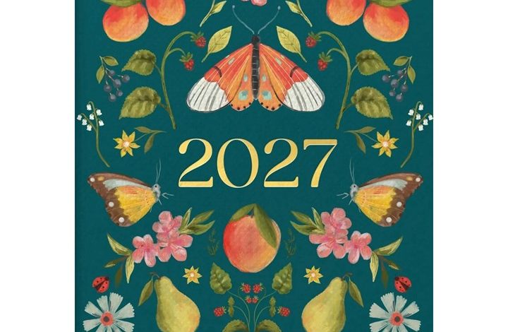 Fruit & Flora Monthly A6 Diary 2026 - 2027