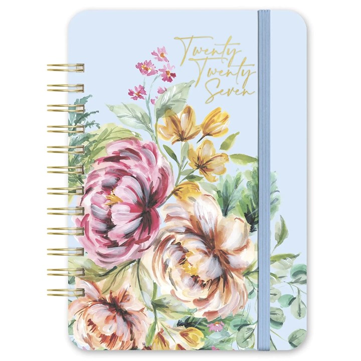 Do It All, Bella Flora A5 Planner Diary 2026 – 2027