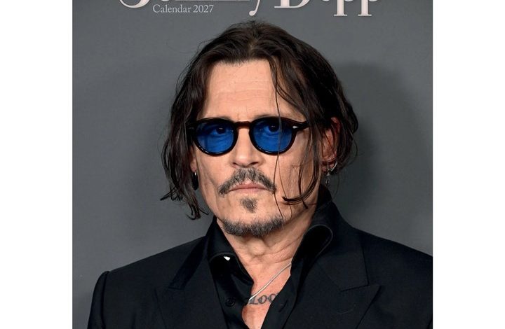 Johnny Depp A3 Calendar 2027