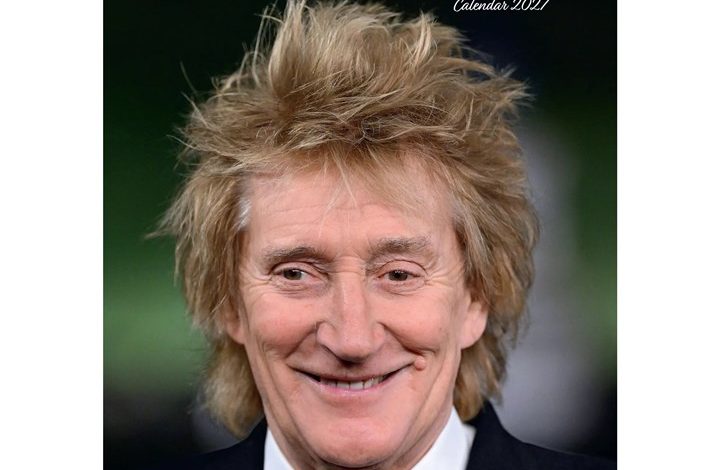 Rod Stewart A3 Calendar 2027