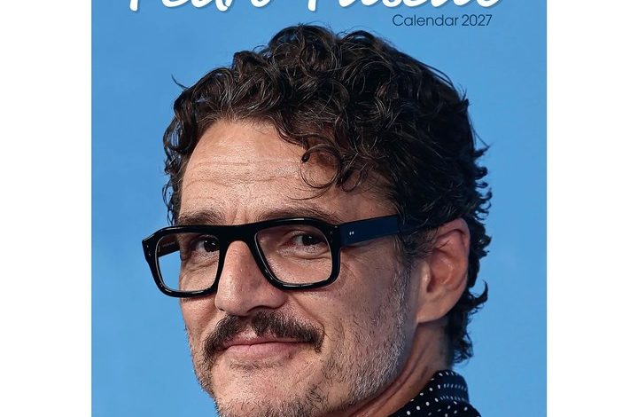 Pedro Pascal A3 Calendar 2027