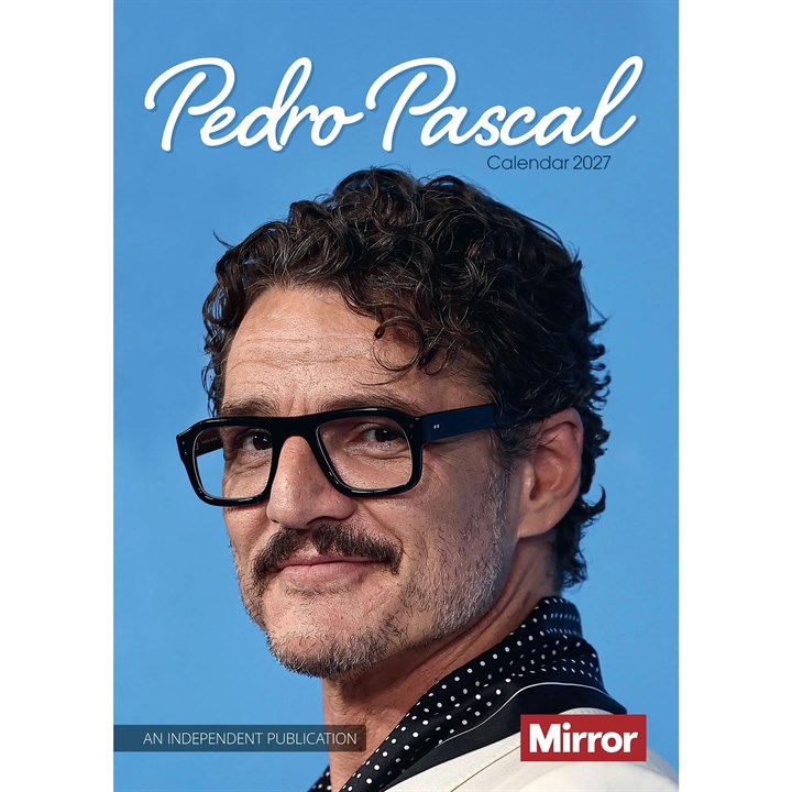 Pedro Pascal A3 Calendar 2027
