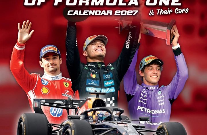 Superstars of Formula 1 Calendar 2027