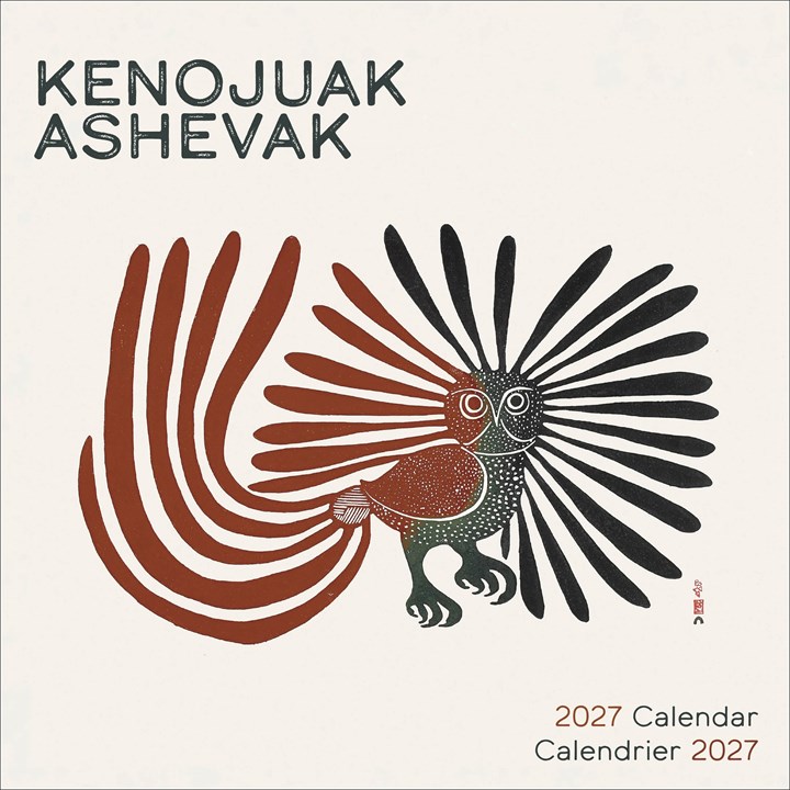 Inuit Art, Kenojuak Ashevak Calendar 2027