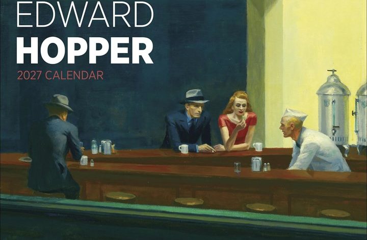 Edward Hopper Calendar 2027
