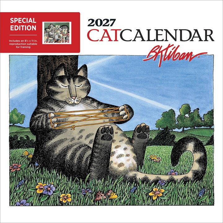 B Kliban, Cat Special Edition Calendar 2027