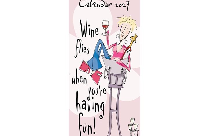 Born To Shop Slim Calendar 2027
