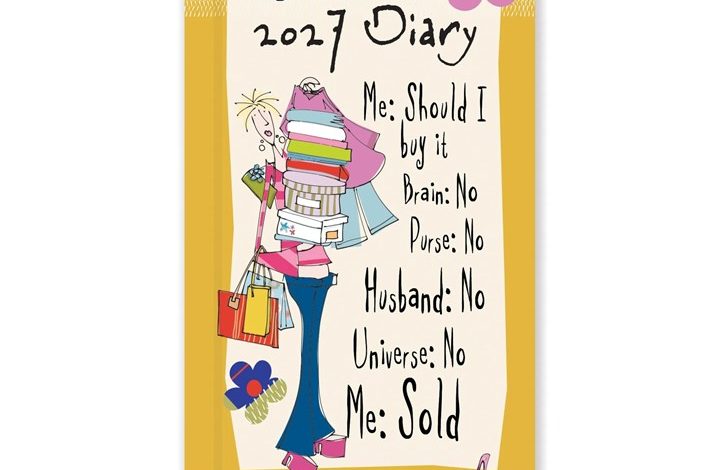 Born To Shop Slim Diary 2027