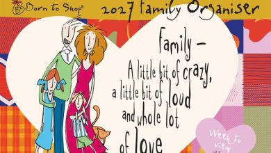 Born To Shop A4 Family Organiser 2027