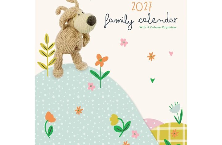 Boofle A3 Family Organiser 2027