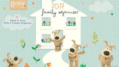 Boofle A4 Family Organiser 2027