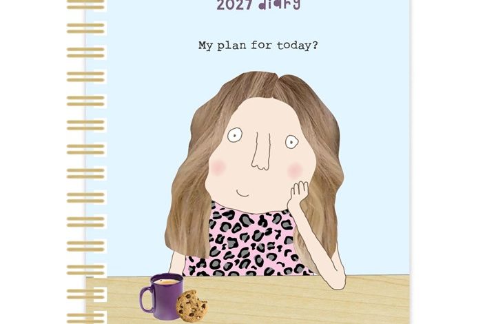 Rosie Made A Thing A5 Diary 2027