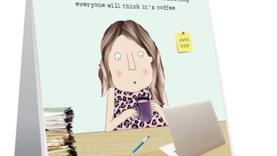 Rosie Made a Thing Easel Desk Calendar 2027