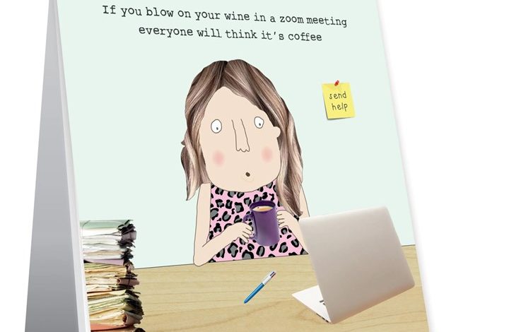 Rosie Made a Thing Easel Desk Calendar 2027