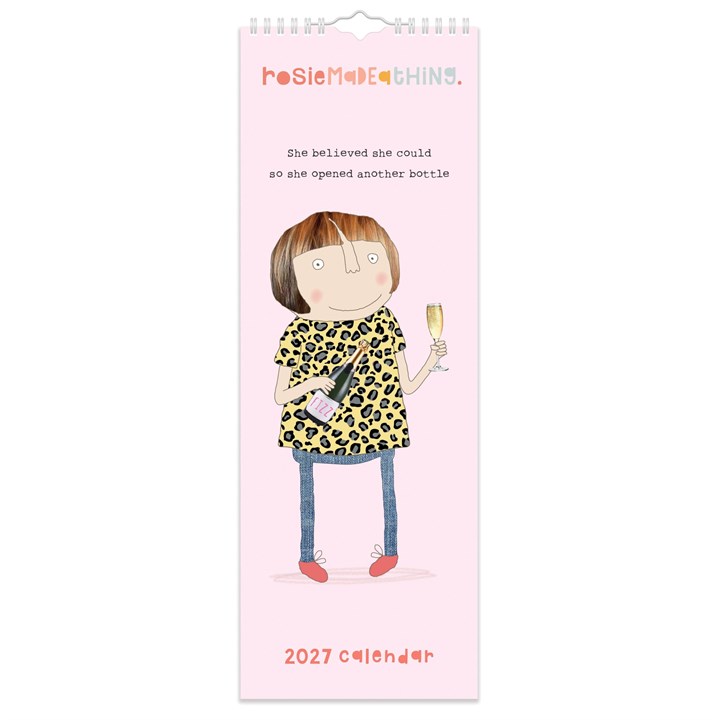 Rosie Made A Thing Slim Calendar 2027