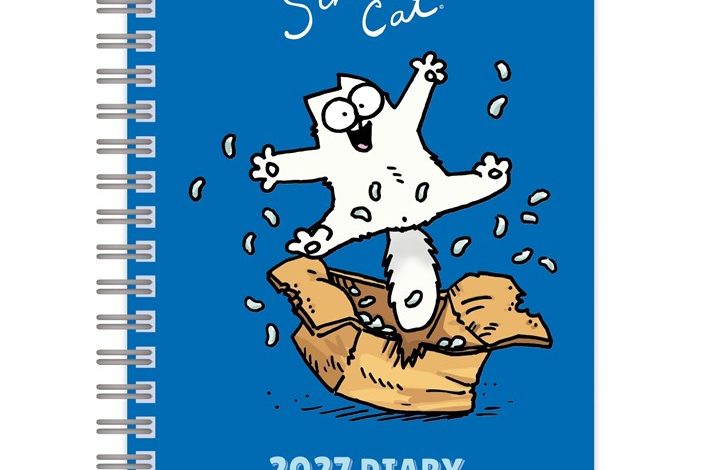 Simon's Cat A5 Diary 2027