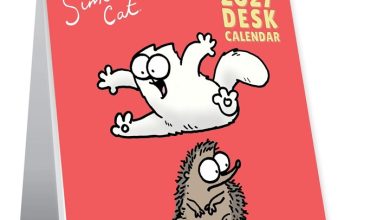 Simon's Cat Easel Desk Calendar 2027